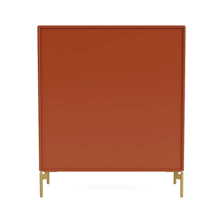 Montana Cover Cabinet With Legs, Hokkaido/Brass