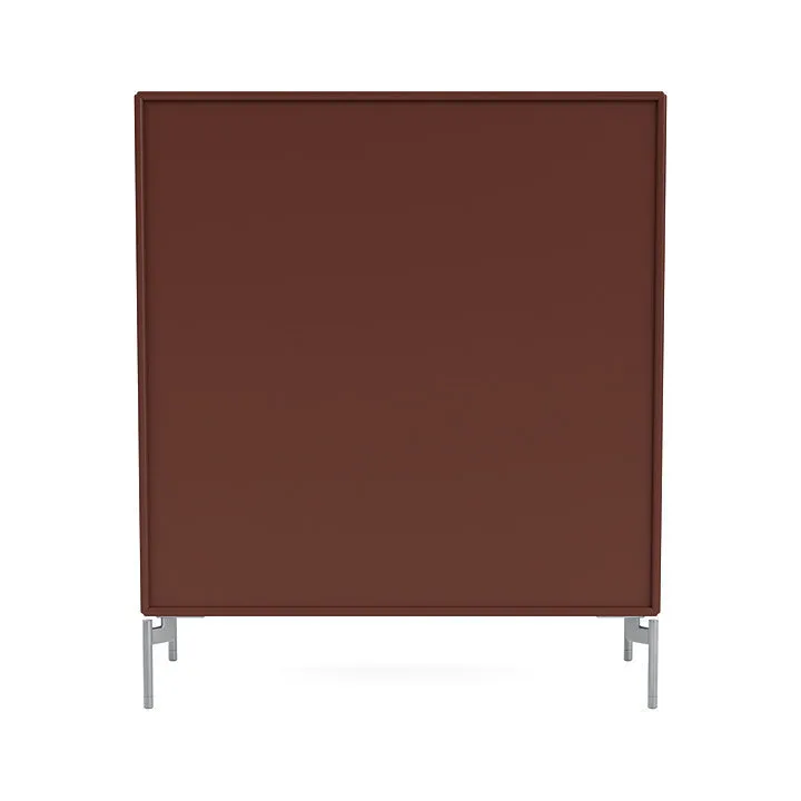 Montana Cover Cabinet With Legs, Masala/Matt Chrome