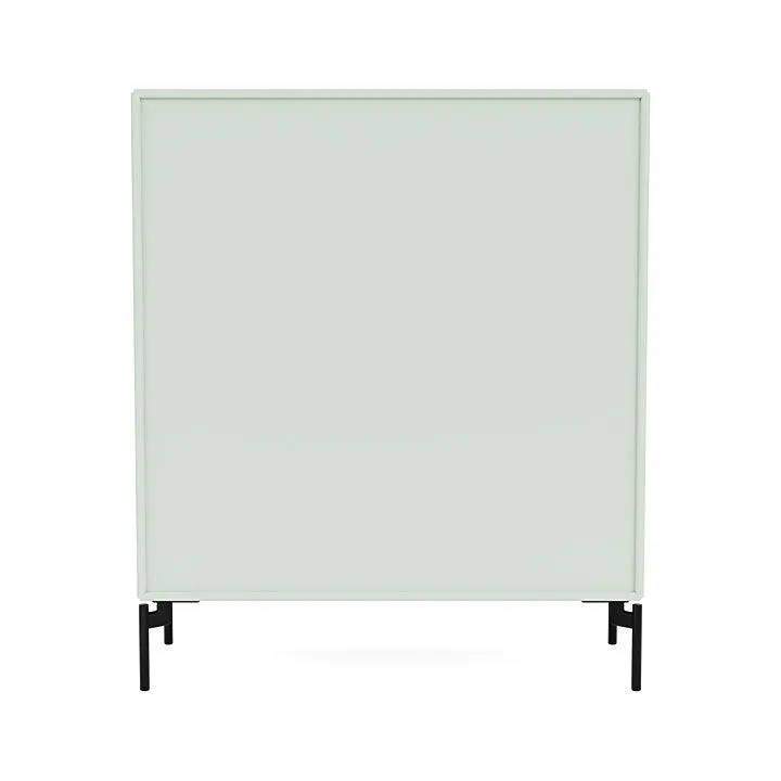 Montana Cover Cabinet With Legs, Mist/Black