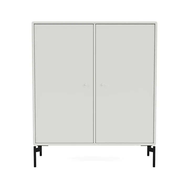 Montana Cover Cabinet With Legs, Nordic/Black