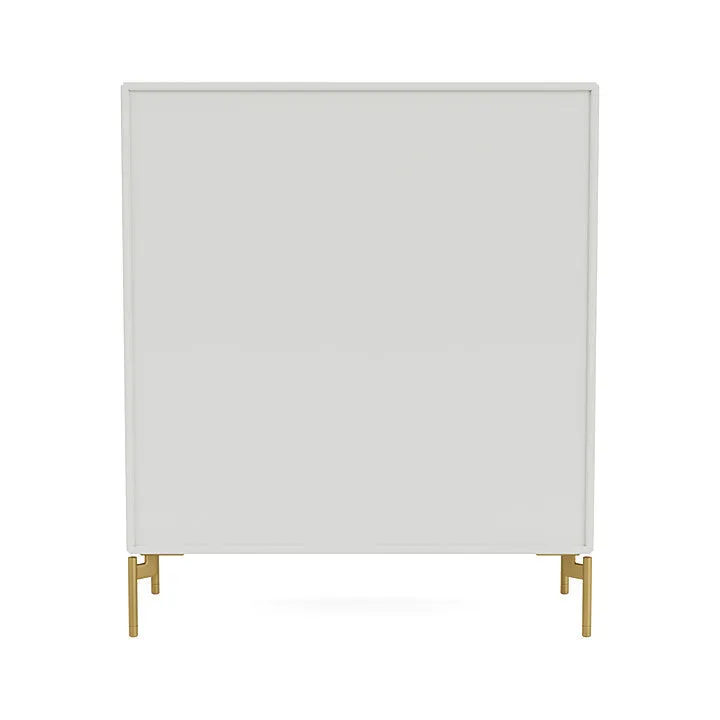 Montana Cover Cabinet With Legs, Nordic/Brass