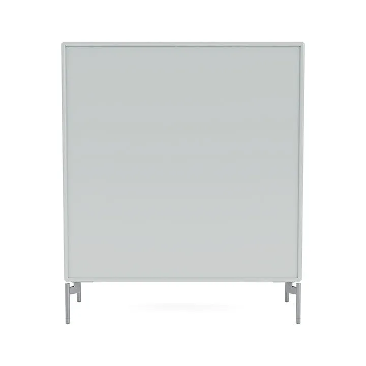 Montana Cover Cabinet With Legs, Oyster/Matt Chrome