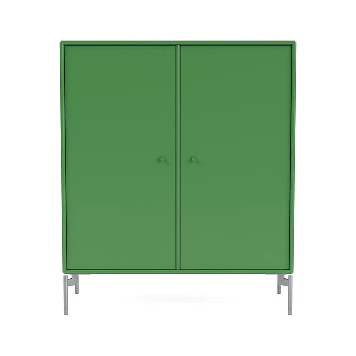 Montana Cover Cabinet With Legs, Parsley/Matt Chrome