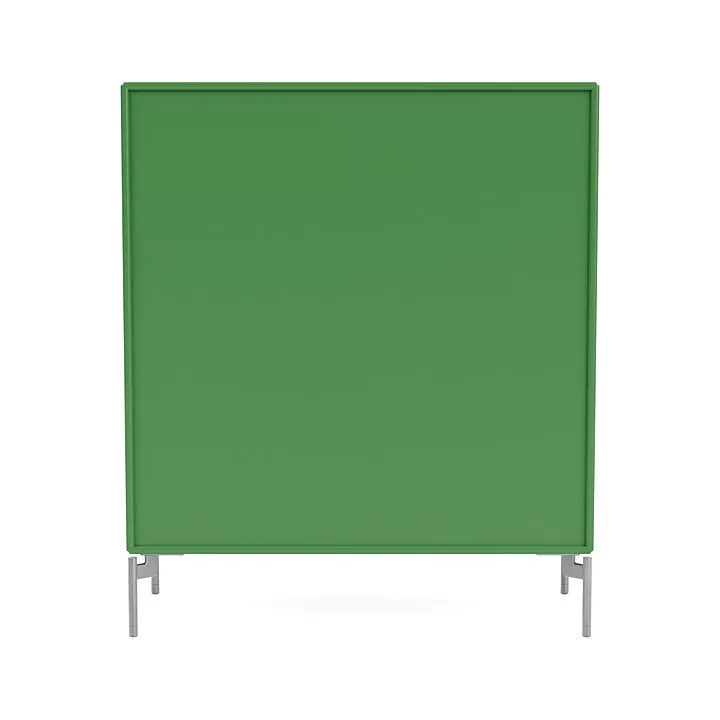 Montana Cover Cabinet With Legs, Parsley/Matt Chrome