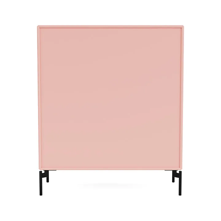 Montana Cover Cabinet With Legs, Ruby/Black