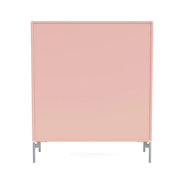 Montana Cover Cabinet With Legs, Ruby/Matt Chrome