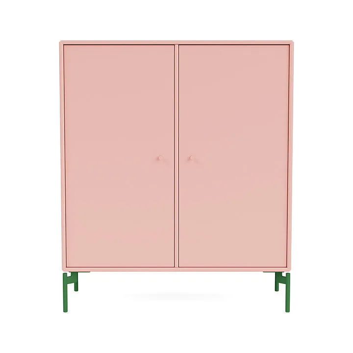 Montana Cover Cabinet With Legs, Ruby/Parsley