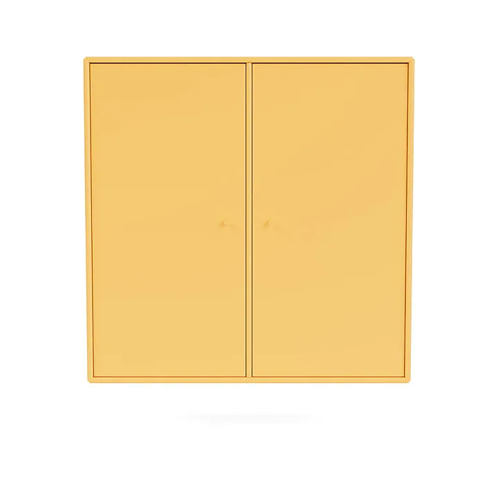 Montana Cover Cabinet With Suspension Rail, Acacia