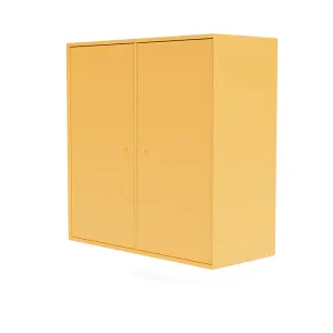 Montana Cover Cabinet With Suspension Rail, Acacia
