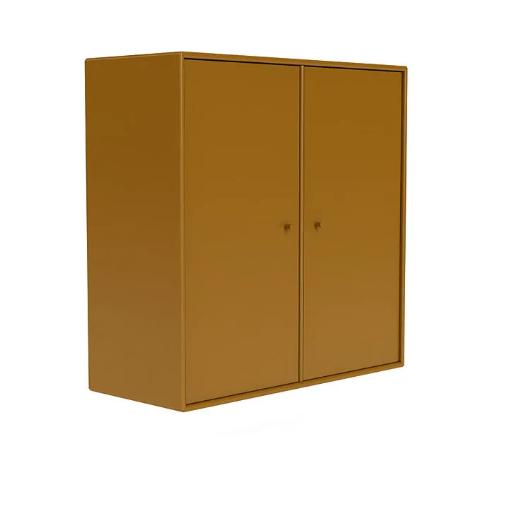 Montana Cover Cabinet With Suspension Rail, Amber Yellow