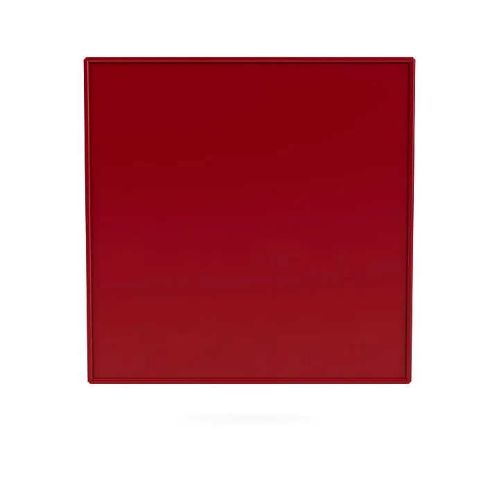 Montana Cover Cabinet With Suspension Rail, Beetroot Red