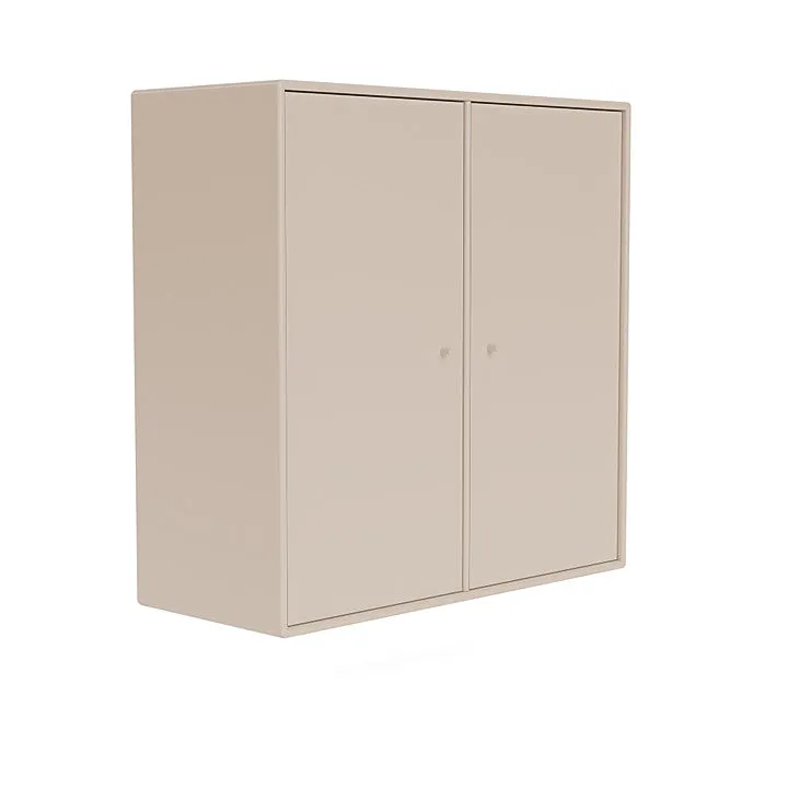 Montana Cover Cabinet With Suspension Rail, Clay