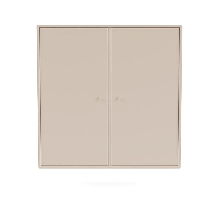 Montana Cover Cabinet With Suspension Rail, Clay