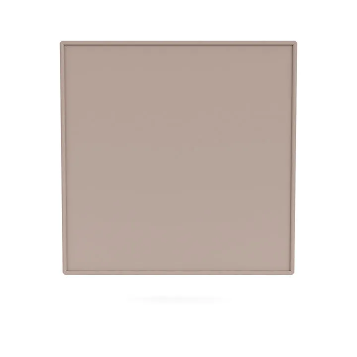 Montana Cover Cabinet With Suspension Rail, Mushroom Brown