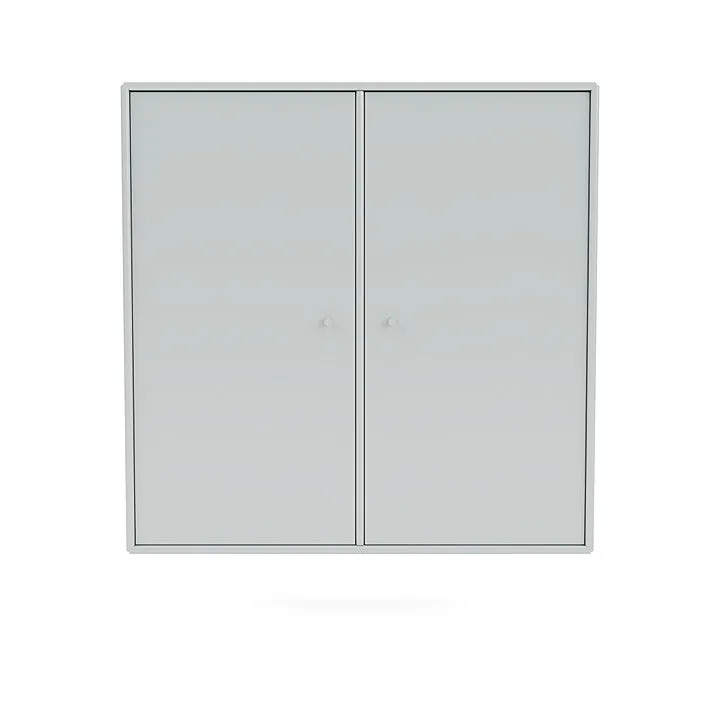 Montana Cover Cabinet With Suspension Rail, Oyster Grey