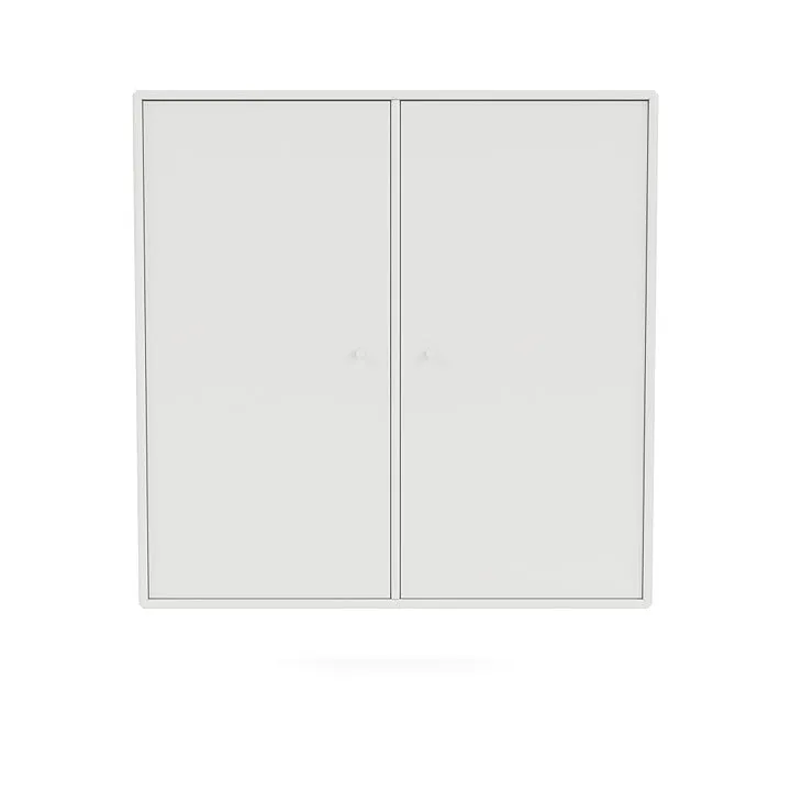 Montana Cover Cabinet With Suspension Rail, White