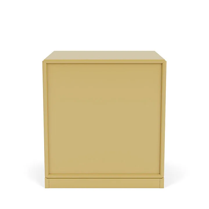 Montana Dream Nightstand With 3 Cm Plinth, Cumin Yellow