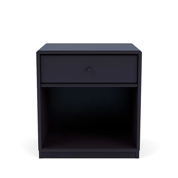 Montana Dream Nightstand With 3 Cm Plinth, Shadow