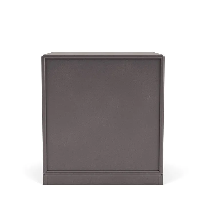 Montana Drift Drawer Module With 3 Cm Plinth, Coffee Brown