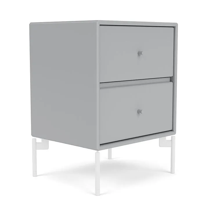 Montana Drift Drawer Module With Legs, Fjord/Snow White