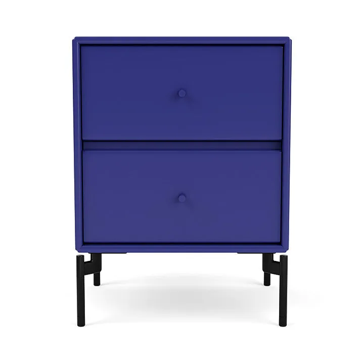 Montana Drift Drawer Module With Legs, Monarch Blue/Black