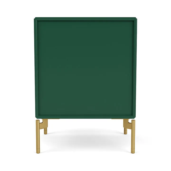 Montana Drift Drawer Module With Legs, Pine/Brass