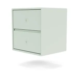 Montana Drift Drawer Module With Suspension Rail, Mist