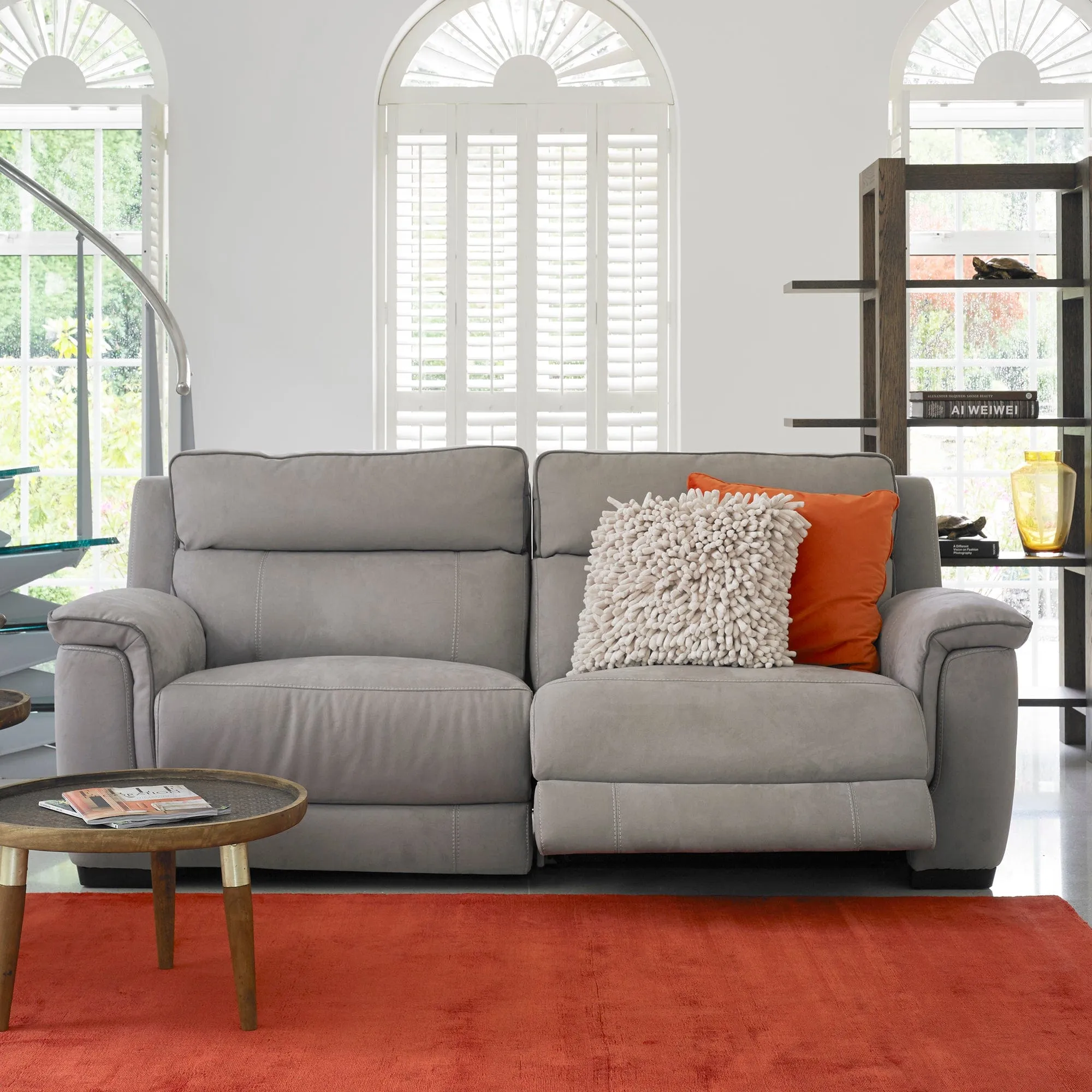 Monza - 2.5 Seat Power Recliner Sofa In Fabric