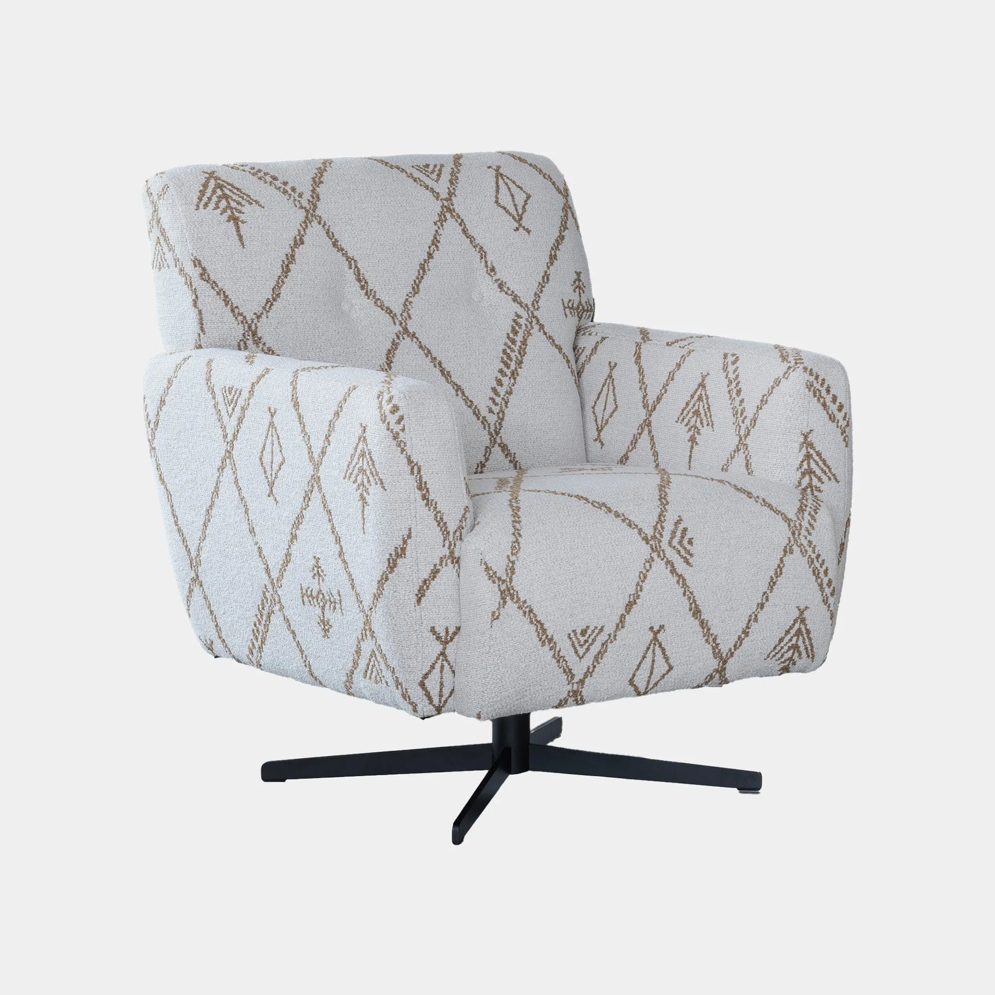 Navajo - Swivel Chair In Fabric