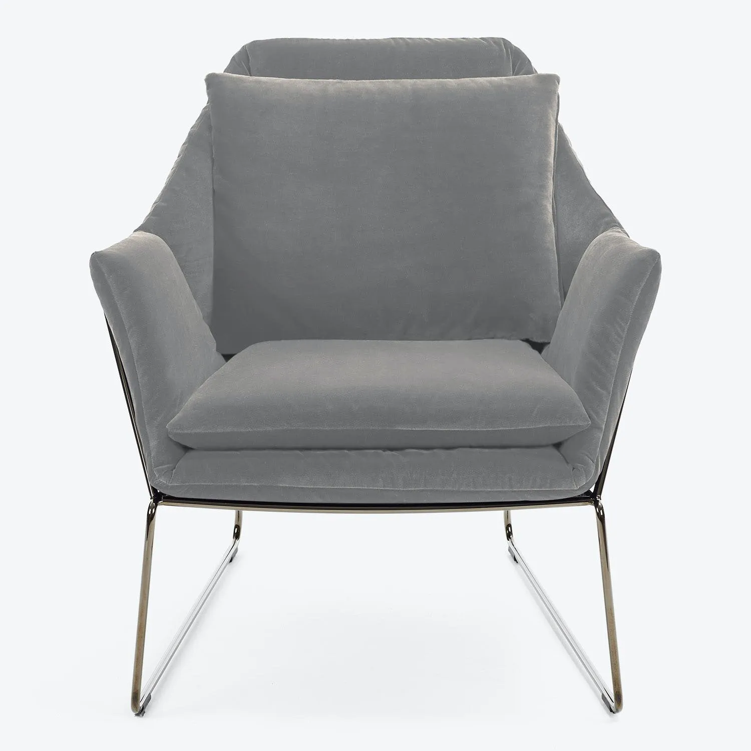 New York Poltrona Velvet Chair