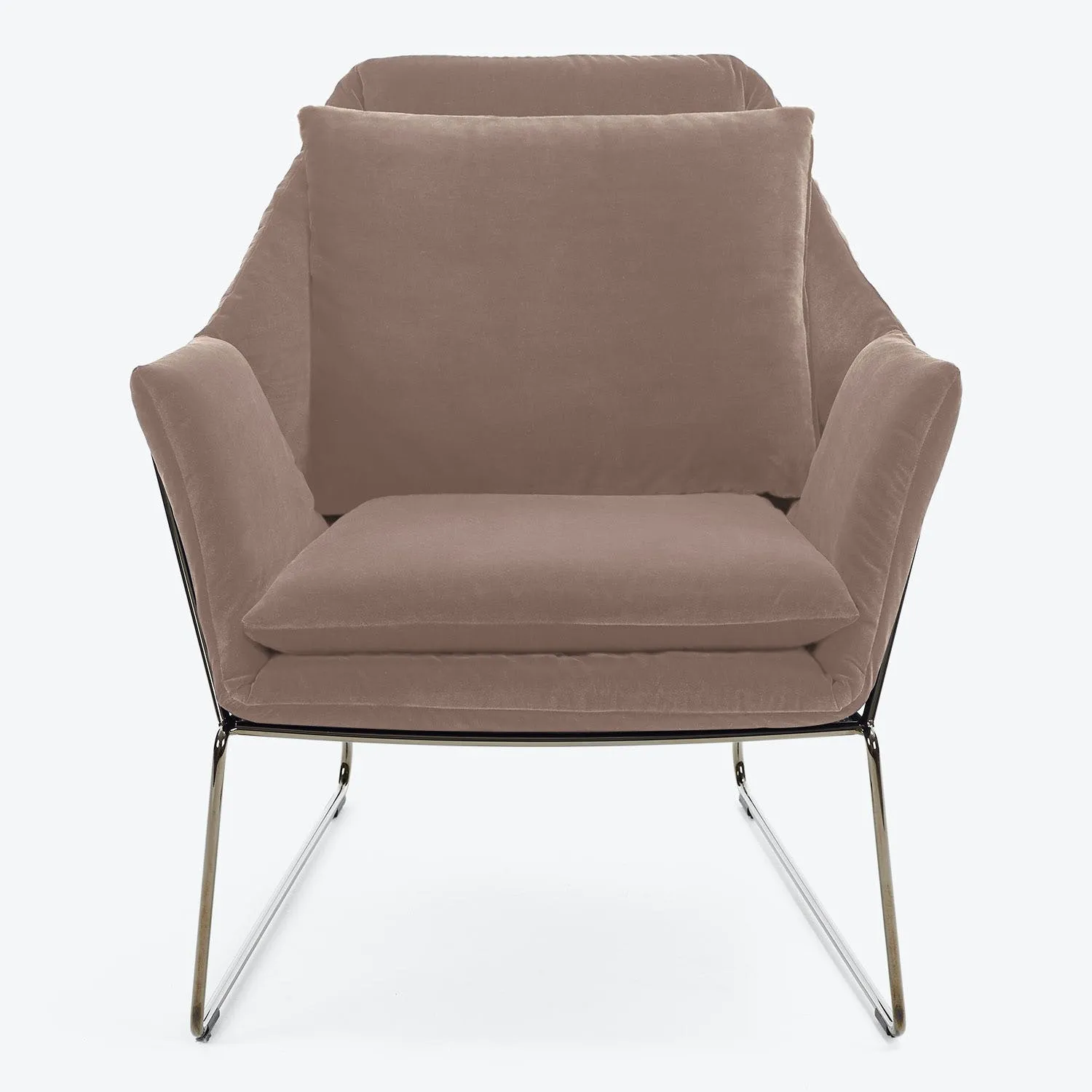 New York Poltrona Velvet Chair