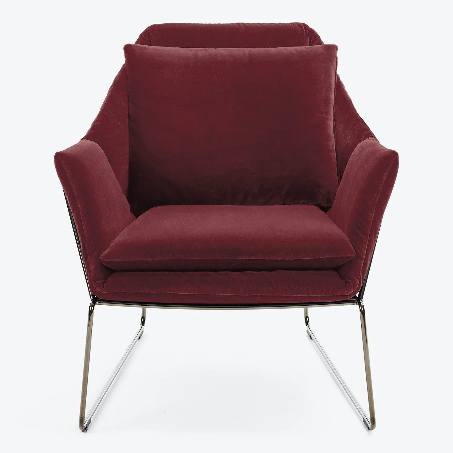 New York Poltrona Velvet Chair