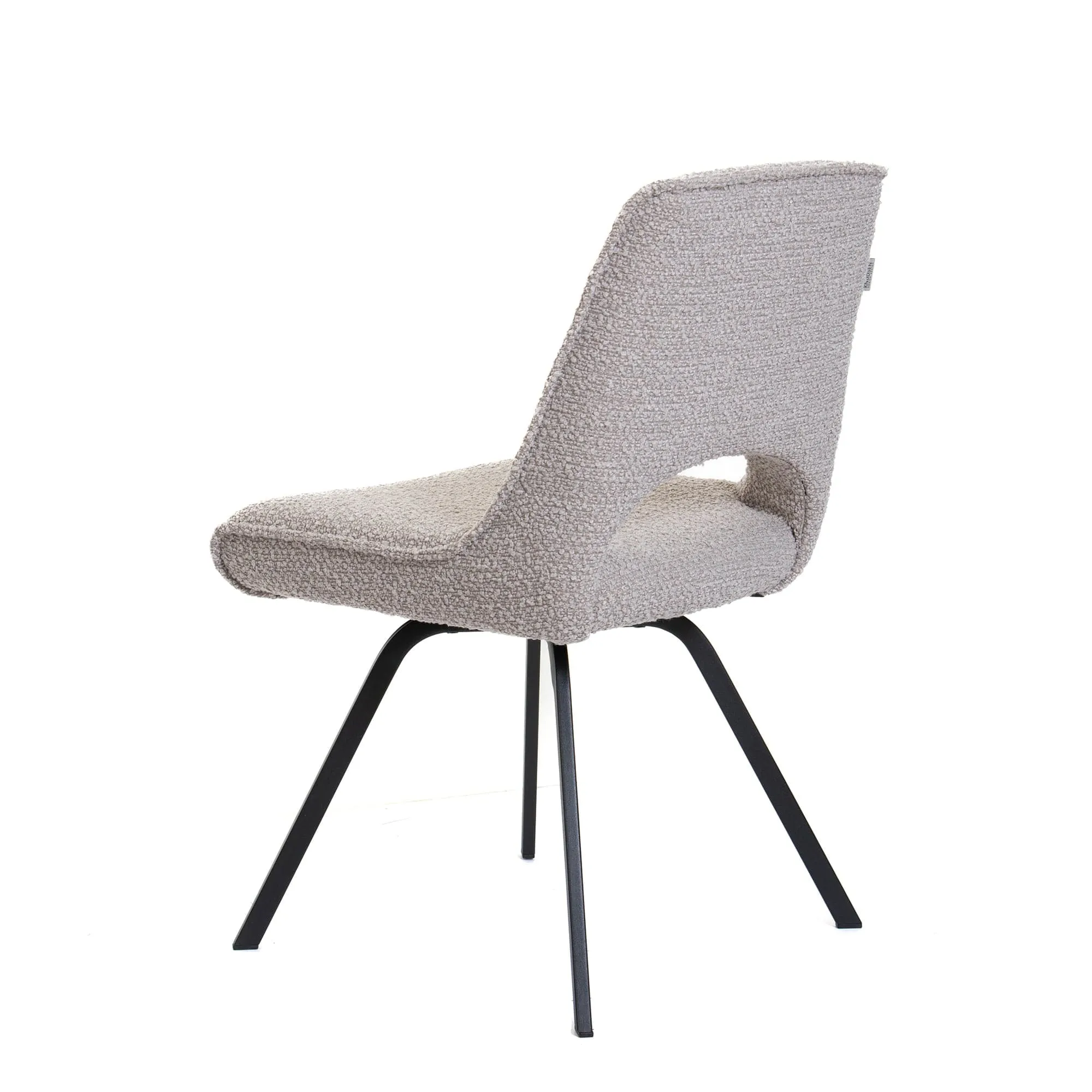 Nova - Dining Chair In Mink Boucle