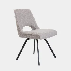 Nova - Dining Chair In Mink Boucle