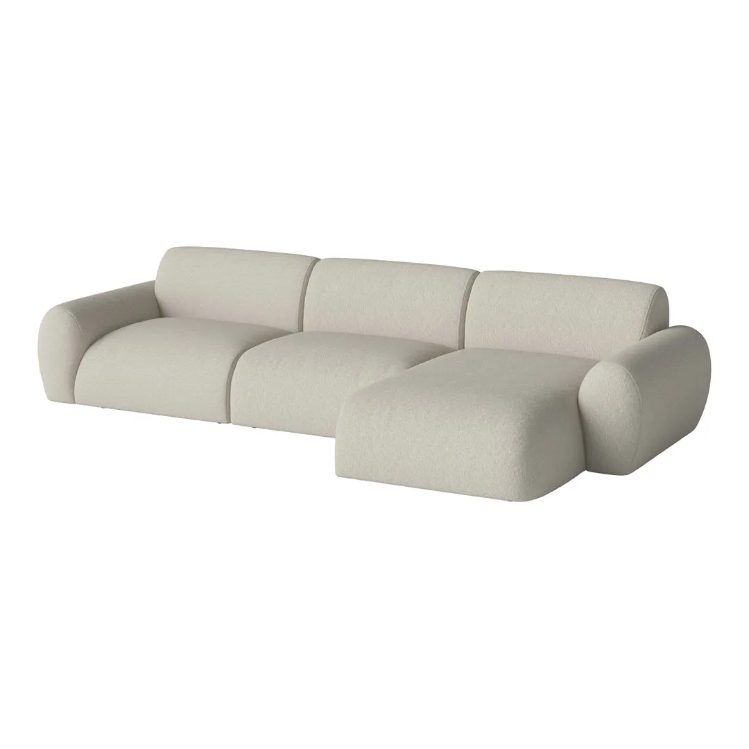 Nuvol 3 Modules w/ Small Corner & Chaise Lounge - Right
