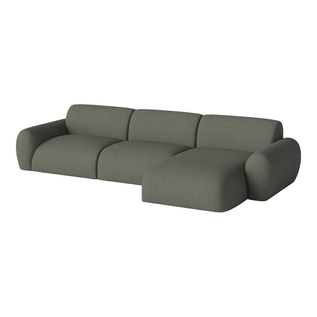 Nuvol 3 Modules w/ Small Corner & Chaise Lounge - Right
