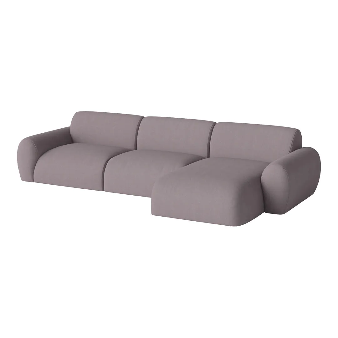 Nuvol 3 Modules w/ Small Corner & Chaise Lounge - Right