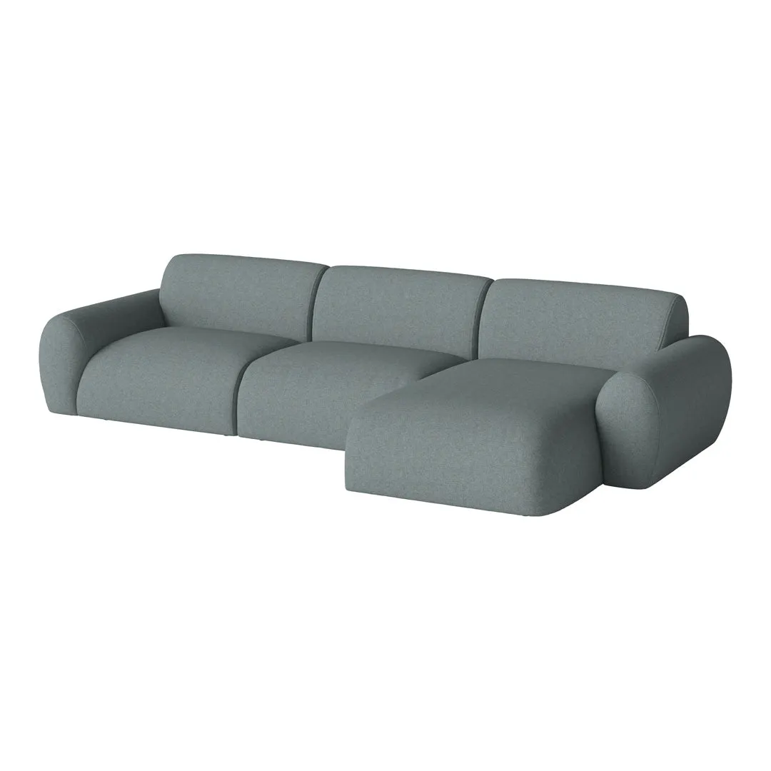 Nuvol 3 Modules w/ Small Corner & Chaise Lounge - Right