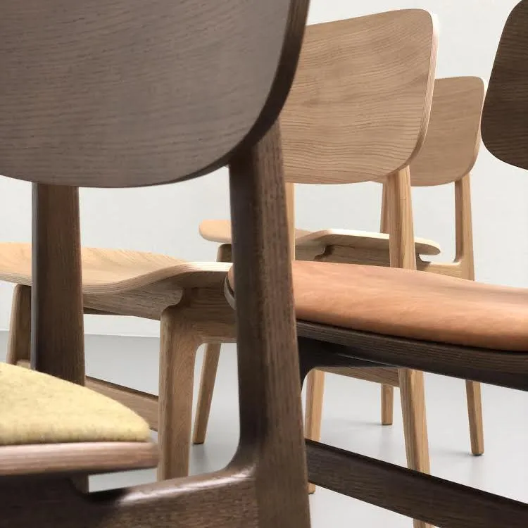 NY11 Dining Chair - Seat Upholstered