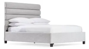 Olivia 3-Piece Queen Bed - Light Grey