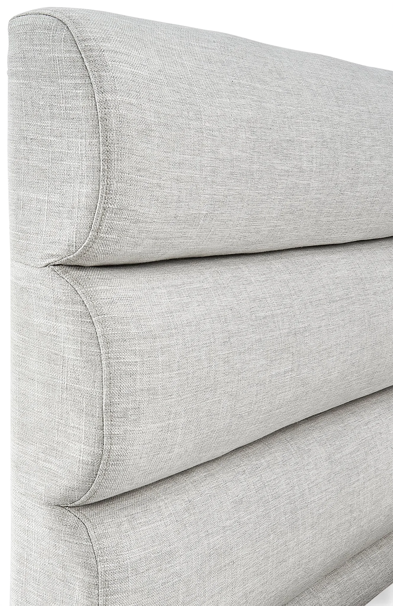 Olivia 3-Piece Queen Bed - Light Grey