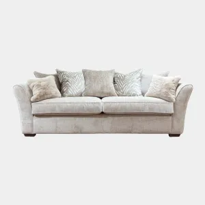 Oregon - Grand 5 Seat Pillow Back Sofa In Fabric