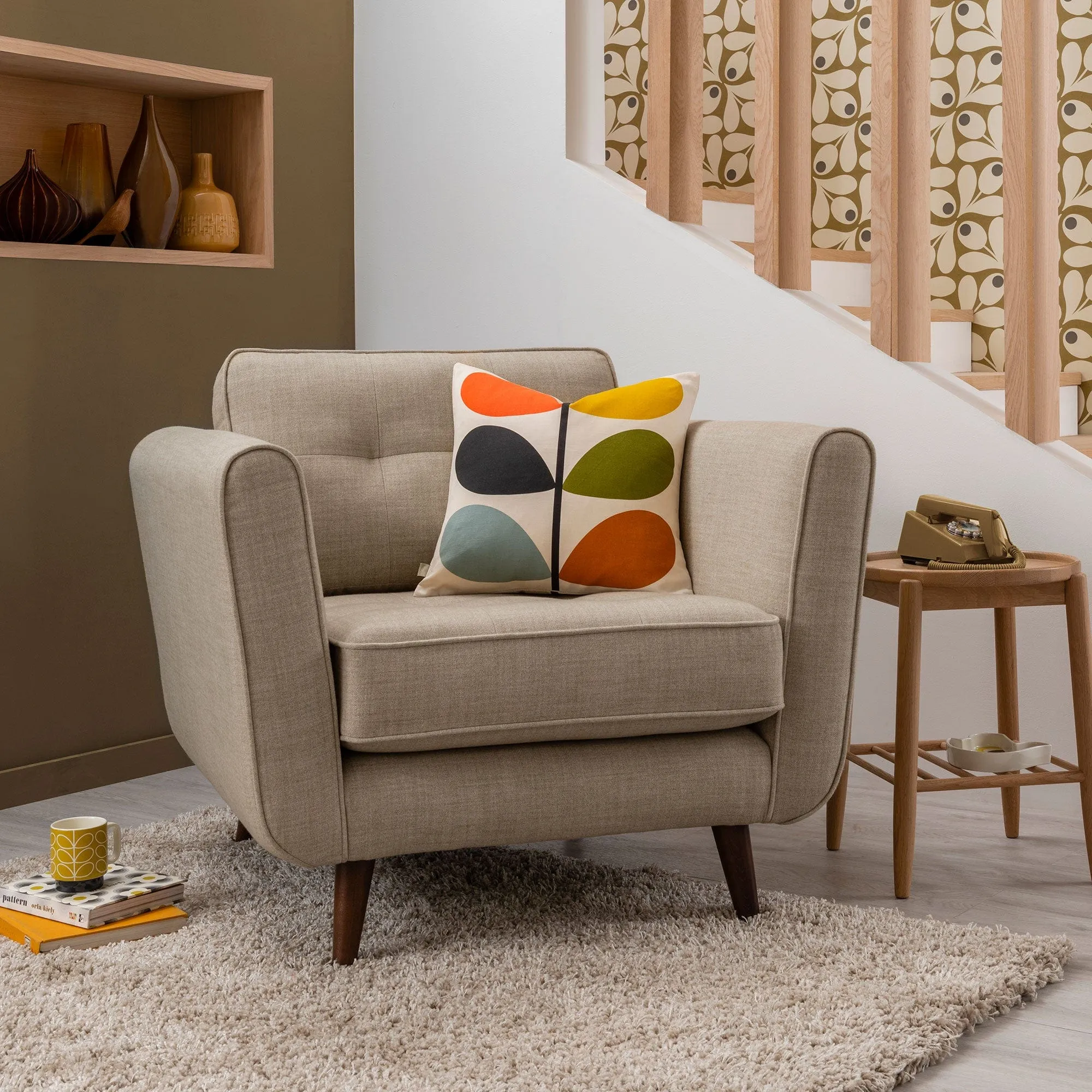 Orla Kiely Ivy - Chair In Fabric