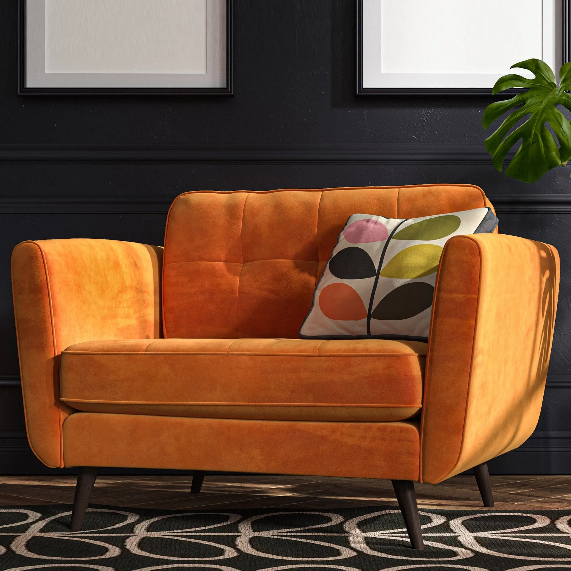 Orla Kiely Ivy - Snuggler In Fabric