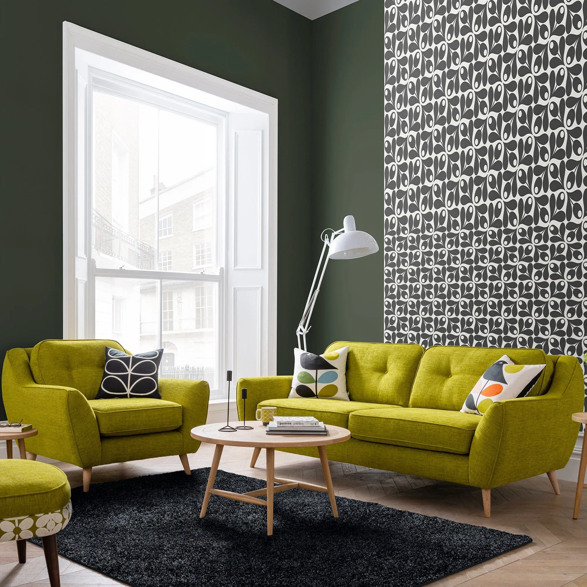 Orla Kiely Laurel - Chair In Fabric