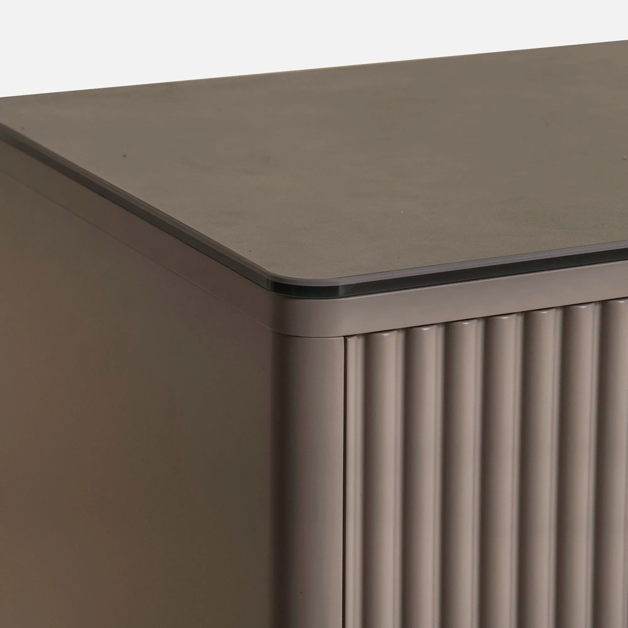 Otello - Sideboard In Beige With Ceramic Top