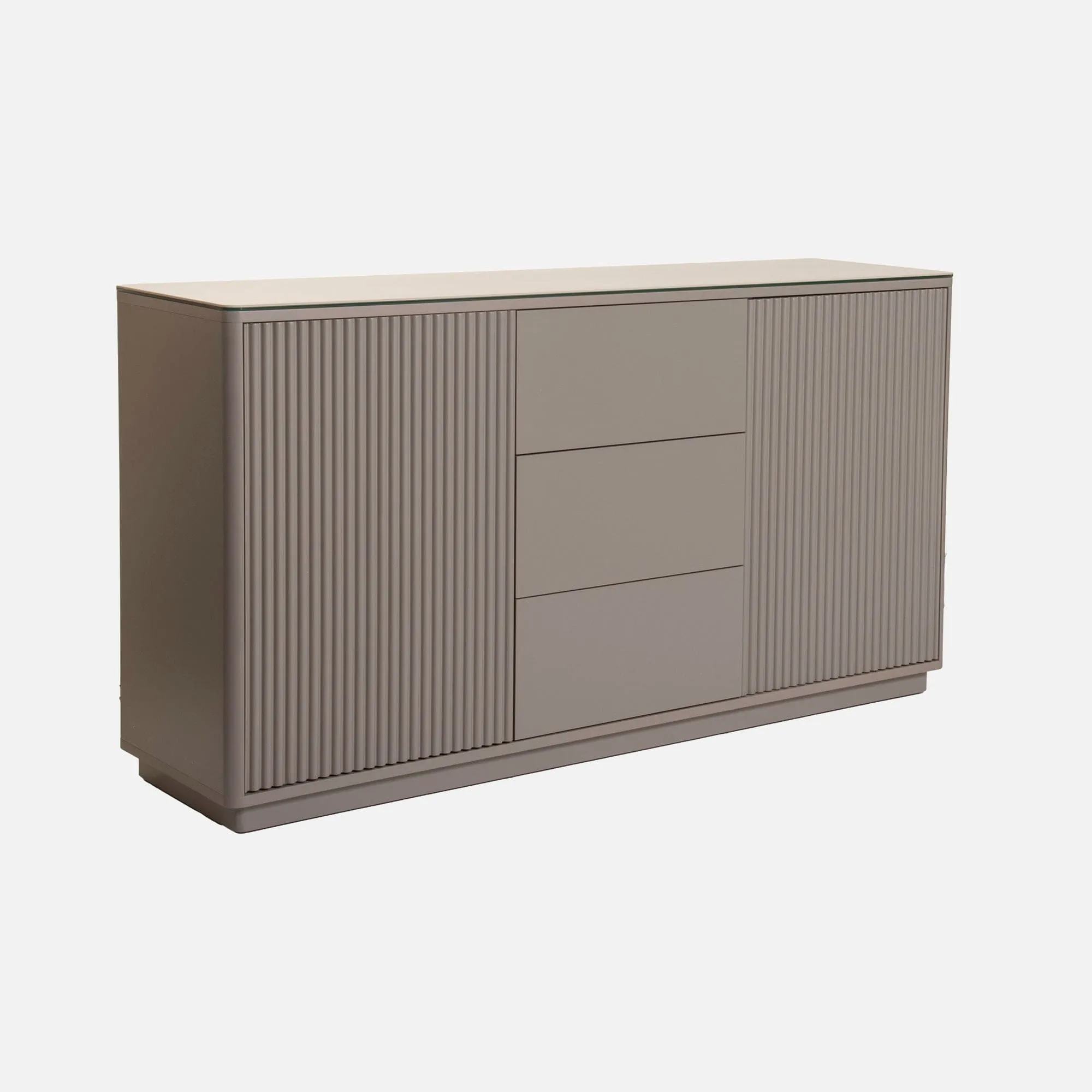 Otello - Sideboard In Beige With Ceramic Top