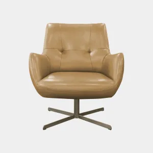 Pacino - Swivel Chair In Leather