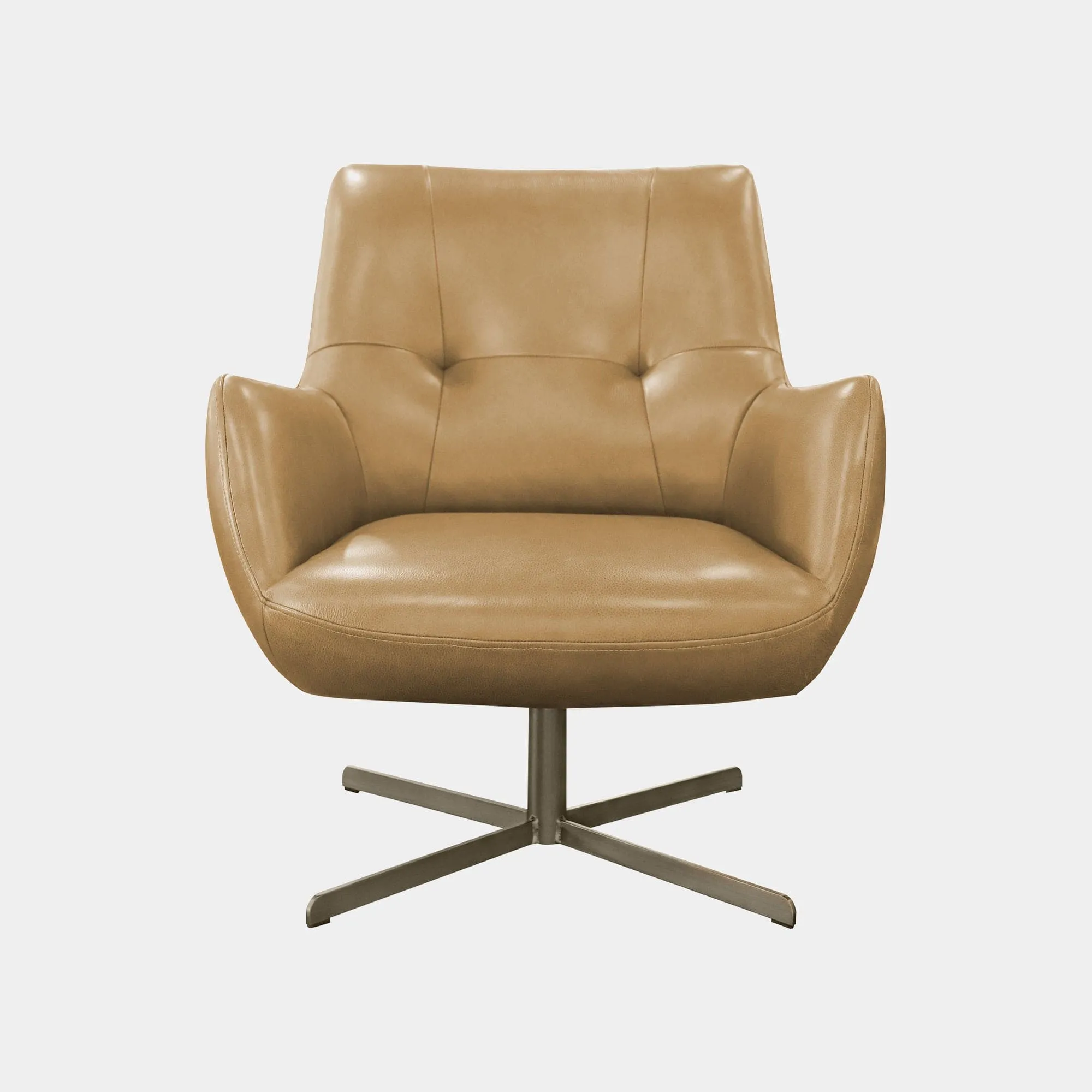 Pacino - Swivel Chair In Leather