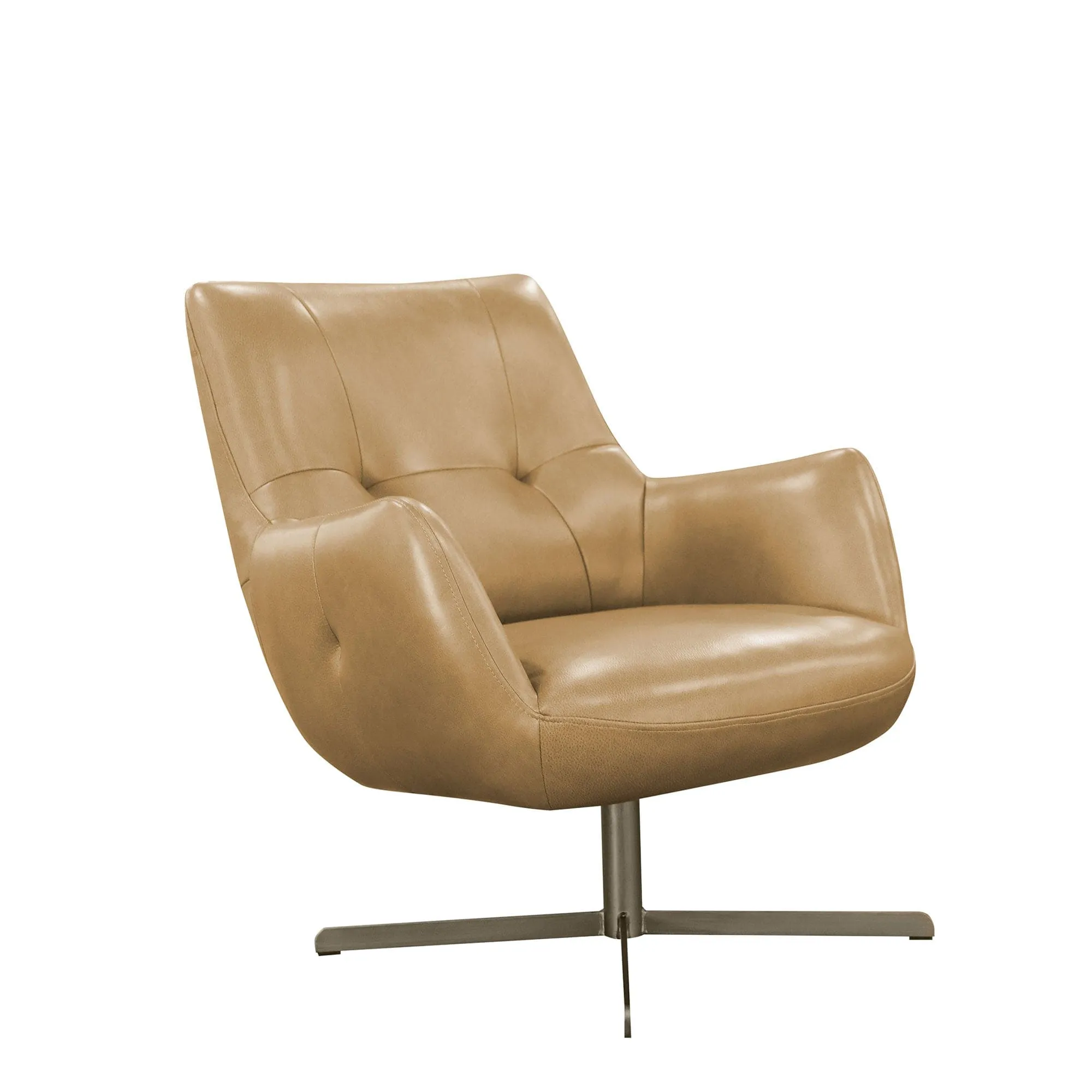 Pacino - Swivel Chair In Leather